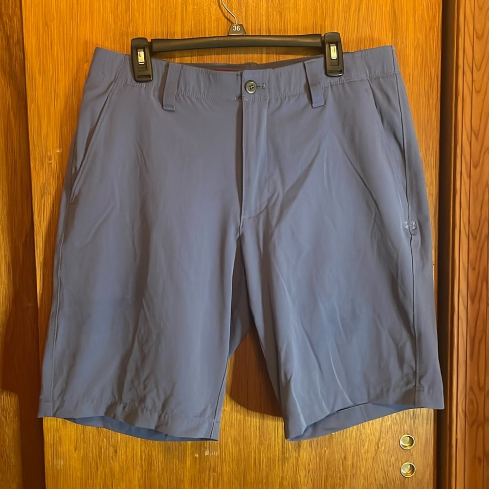 Men’s: Blue under armor shorts size 36